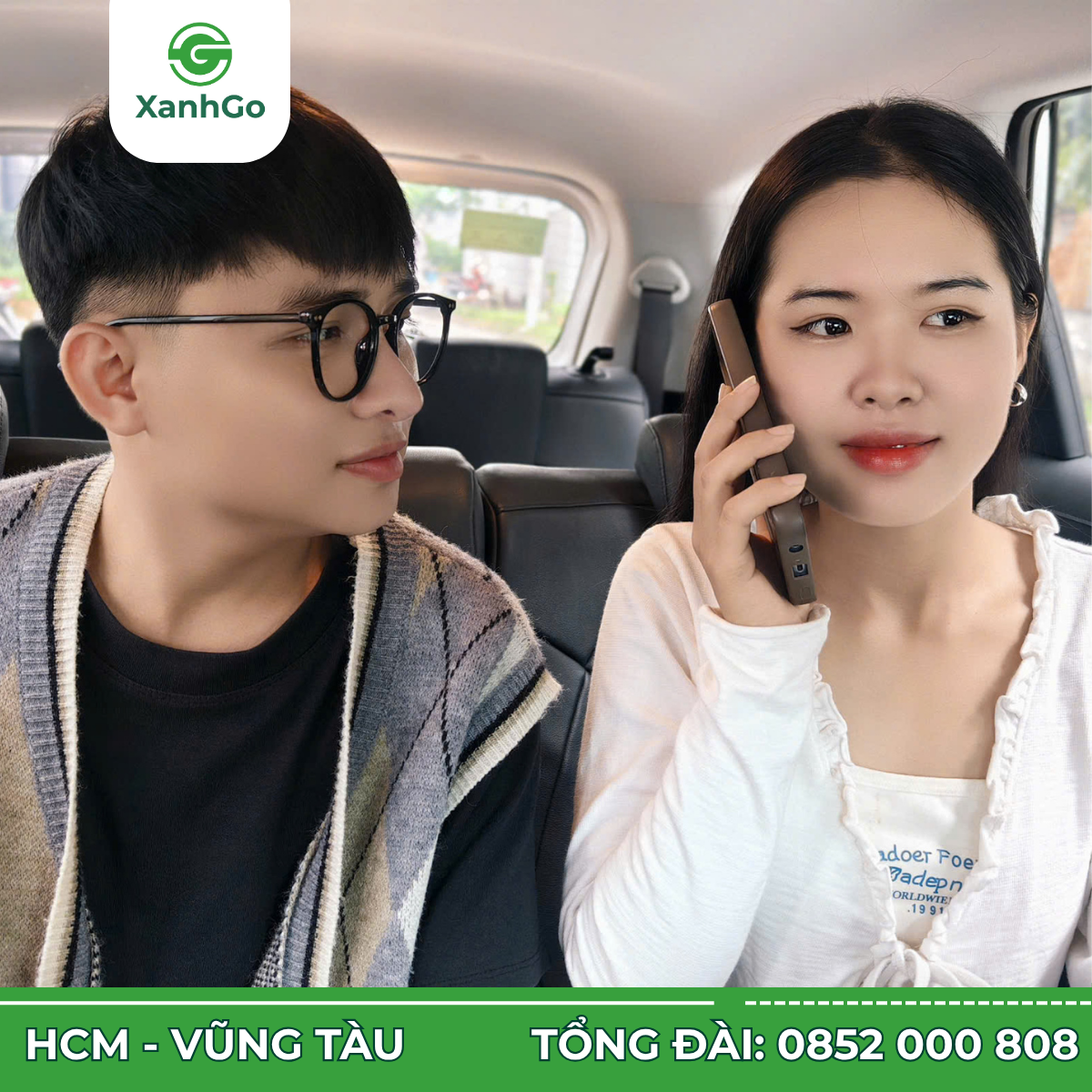 Trải nghiệm dịch vụ xe ghép XanhGo