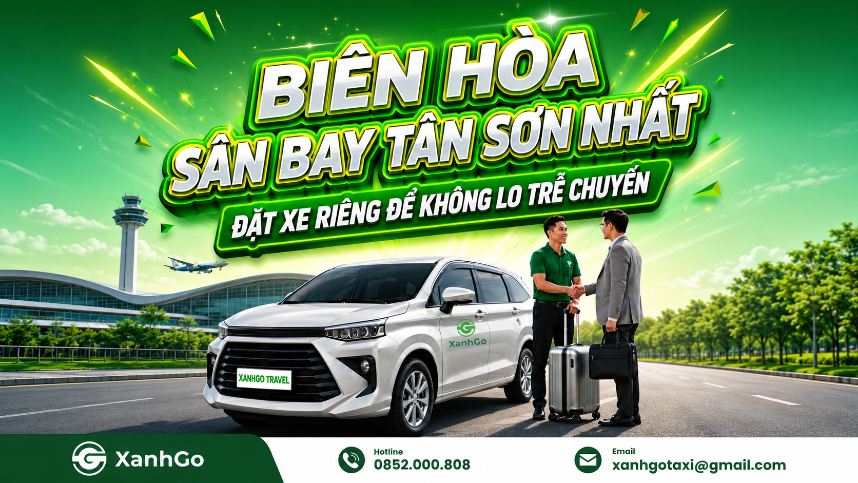 Xe đưa đón sân bay Tân Sơn Nhất