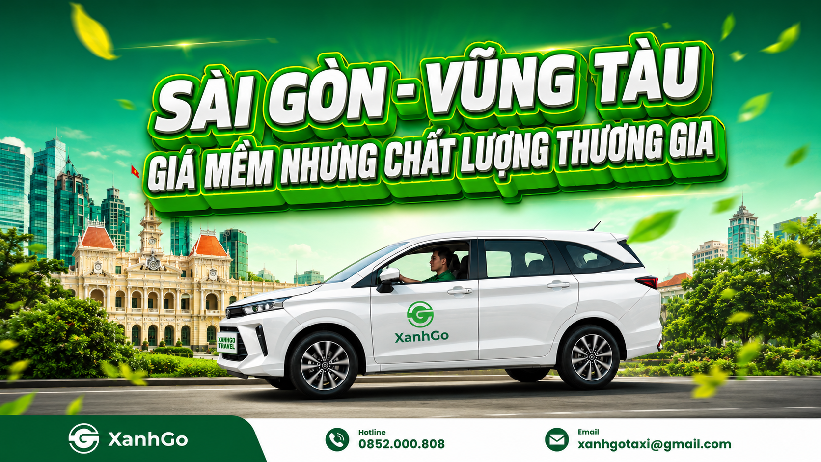 Xe ghép Sài Gòn Vũng Tàu